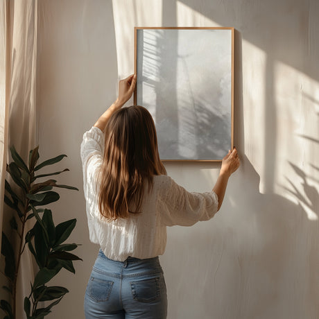 Think Cloud Poster och Canvastavla