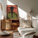 Southwester Woman No.2 Poster och Canvastavla