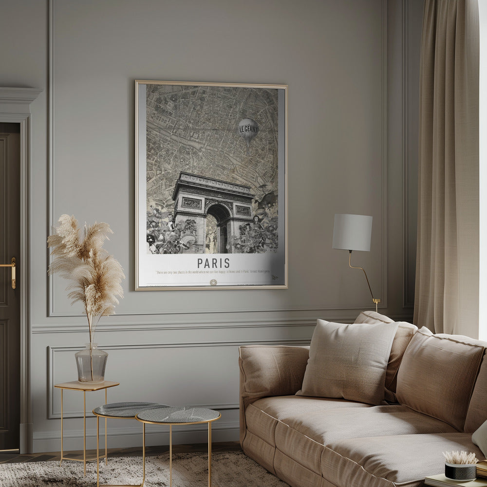 Paris (City Breaks) Poster och Canvastavla