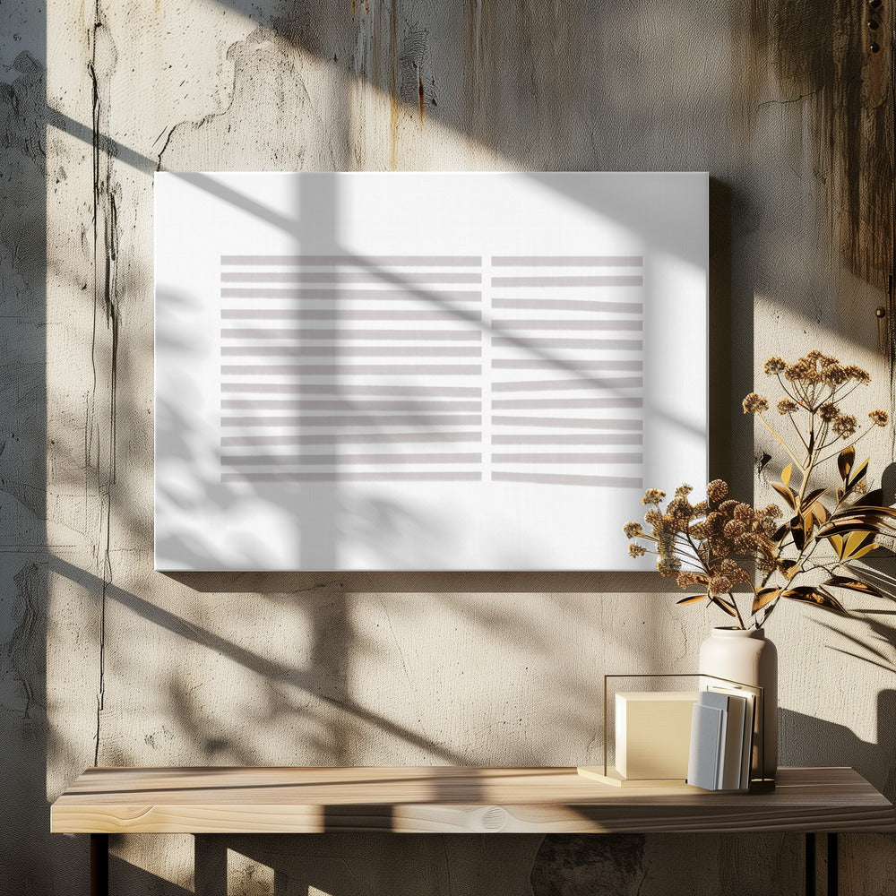 Calming Lines No 3 Poster och Canvastavla