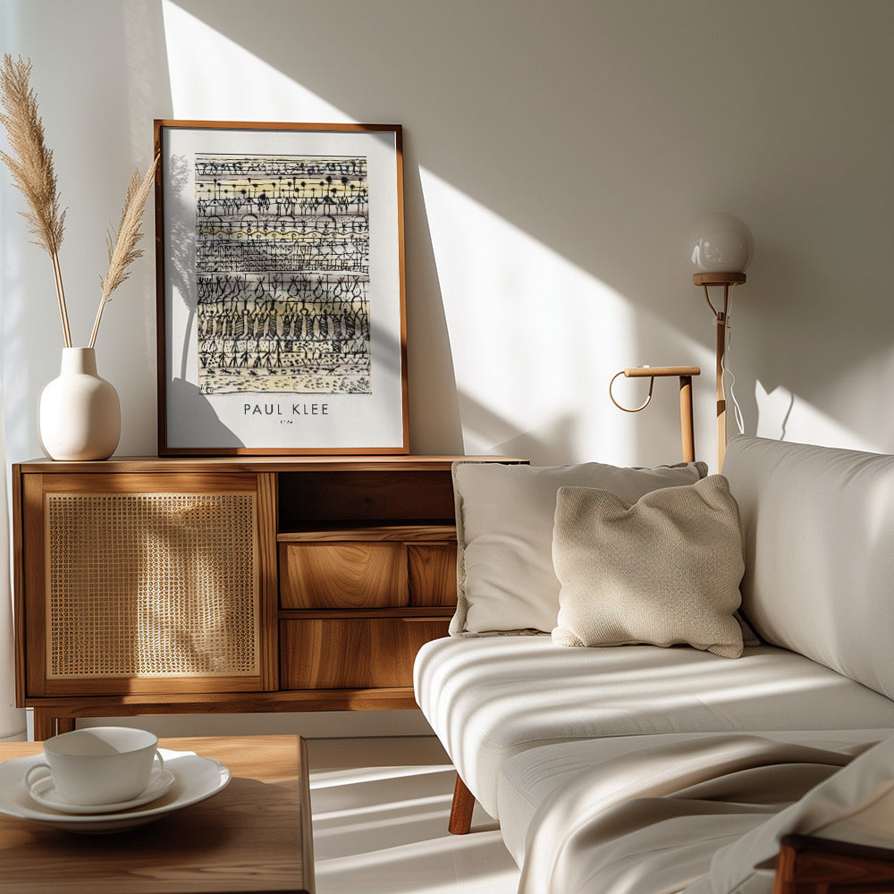 Cooling in a hot zone garden 1924 Poster och Canvastavla