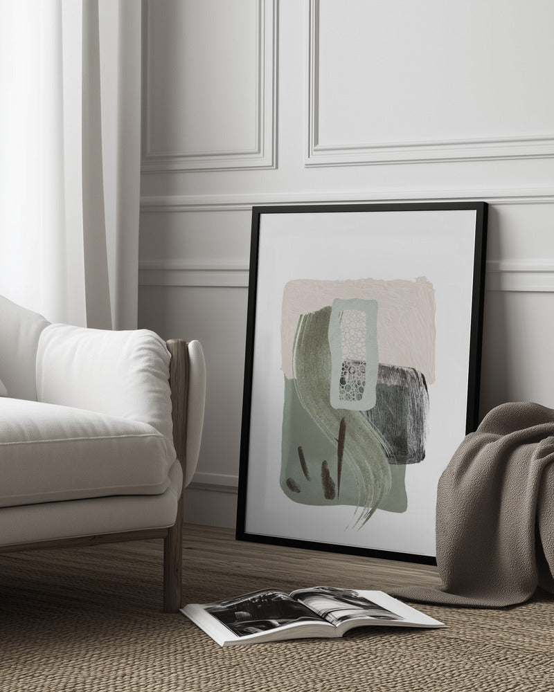 Shadows of Emerald-2 Poster och Canvastavla