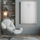 Rose Poster och Canvastavla
