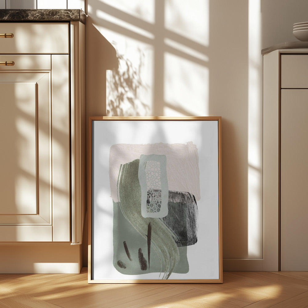 Shadows of Emerald-2 Poster och Canvastavla