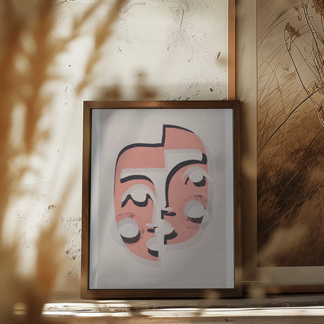 The Mask (Light) Poster och Canvastavla