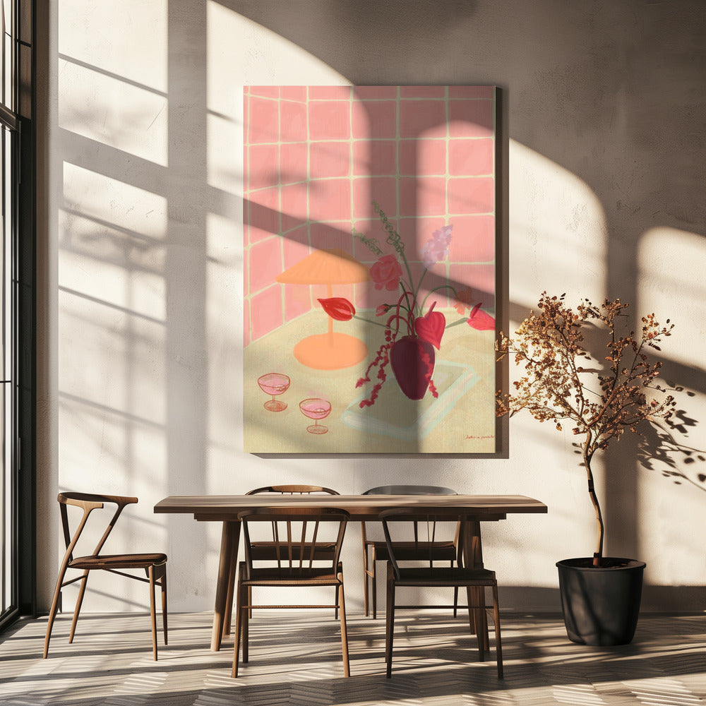 Bubbly Poster och Canvastavla