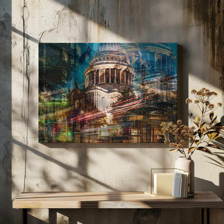 Night at St. Pauls Poster och Canvastavla