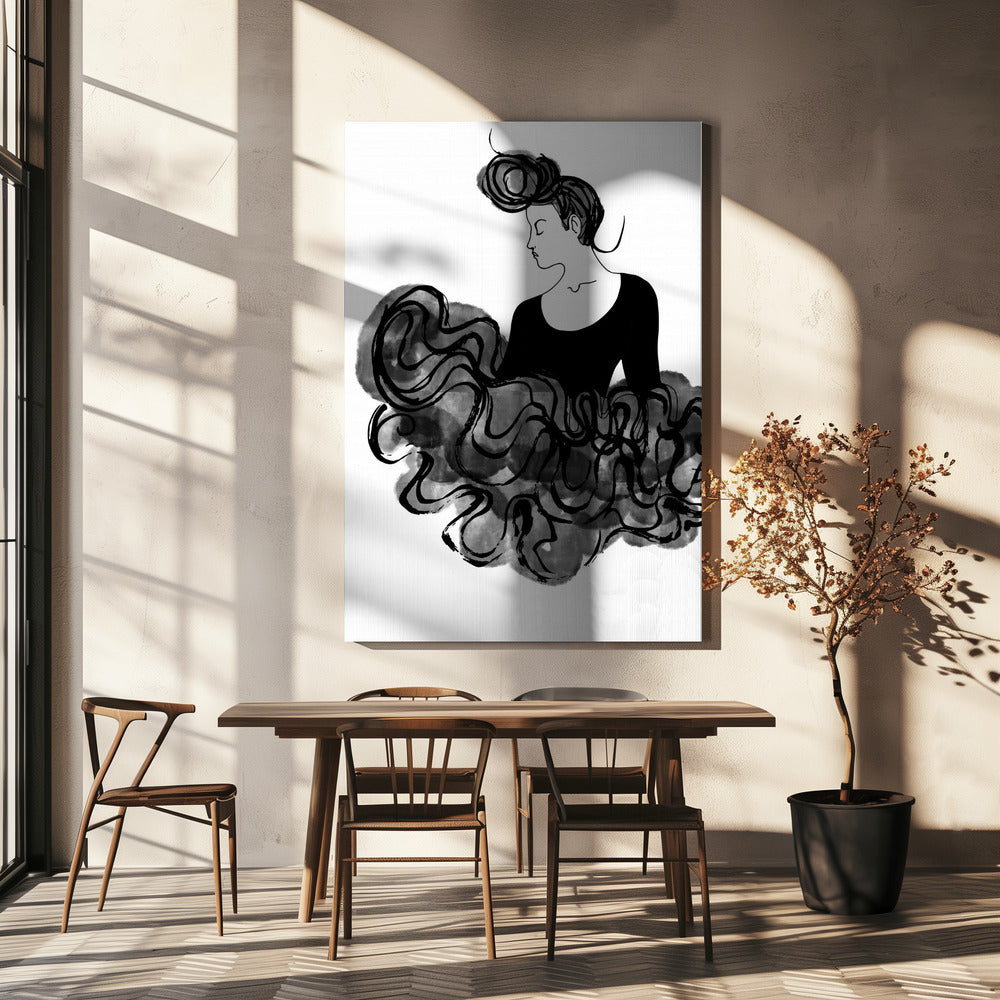 Ballerina Poster och Canvastavla