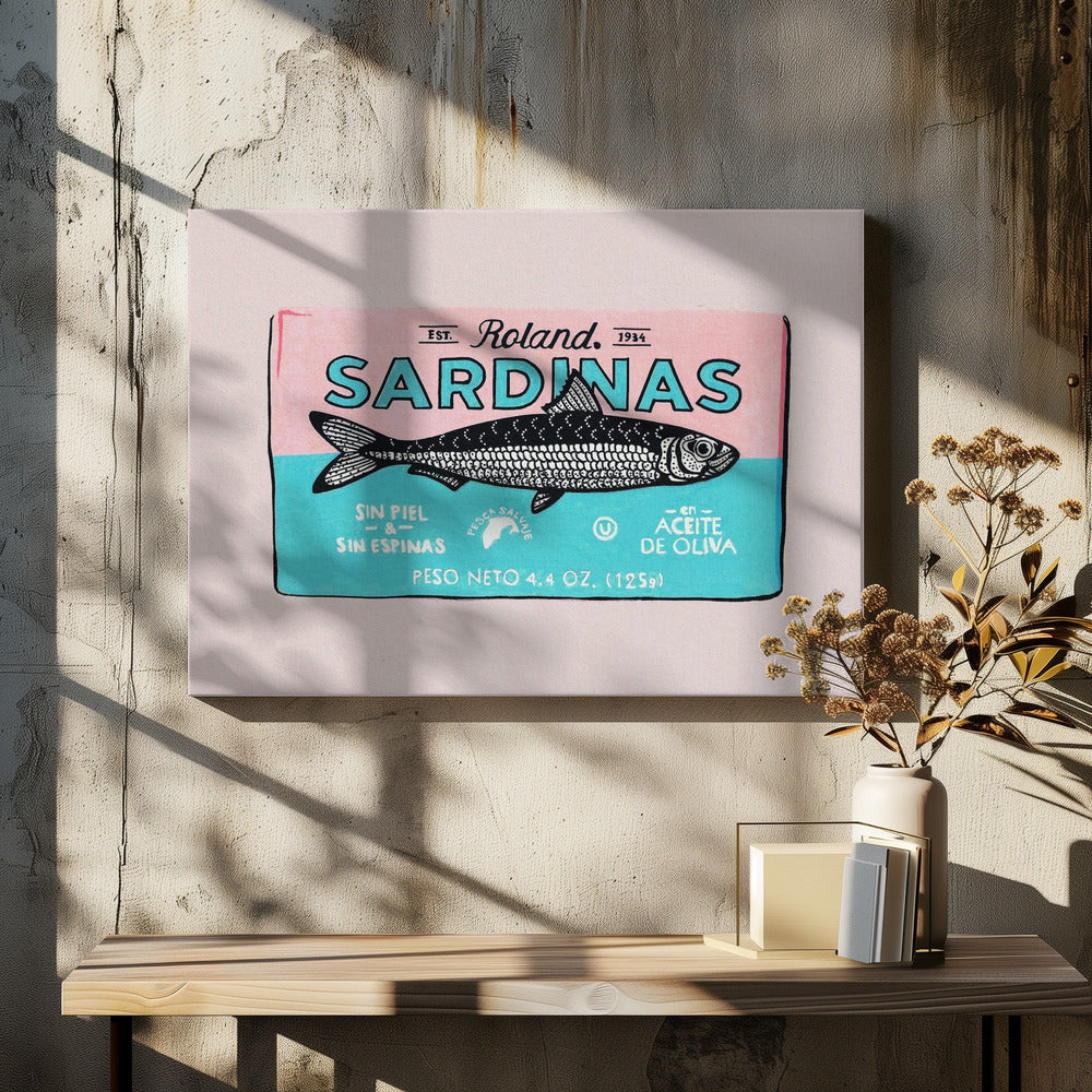 Roland Sardinas Poster och Canvastavla