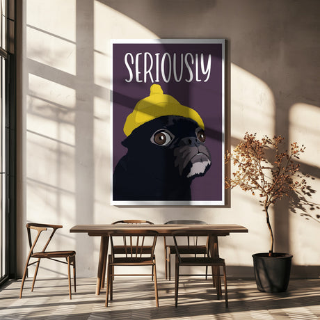 Seriously?! Poster och Canvastavla