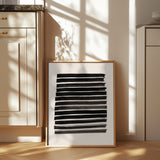 Stripes_Beige Poster och Canvastavla