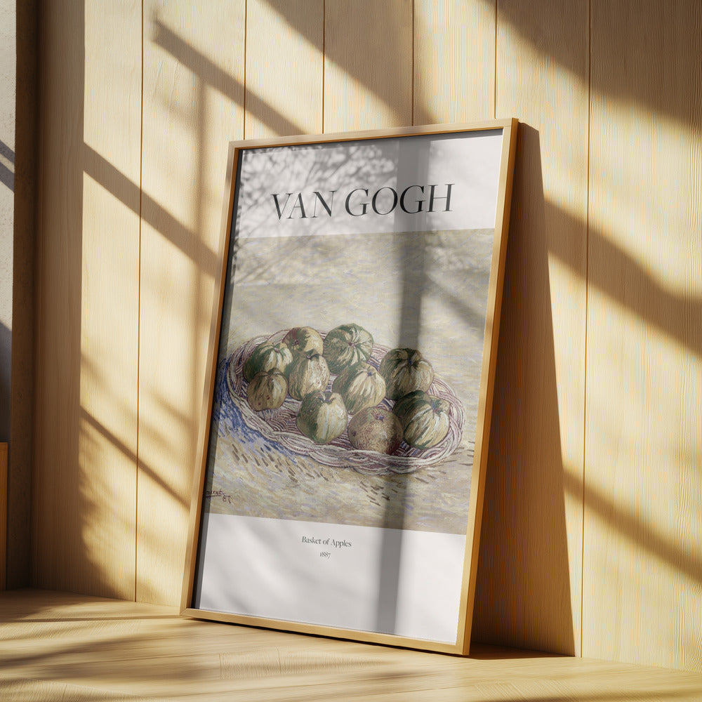 Basket of Apples (1887) Poster och Canvastavla