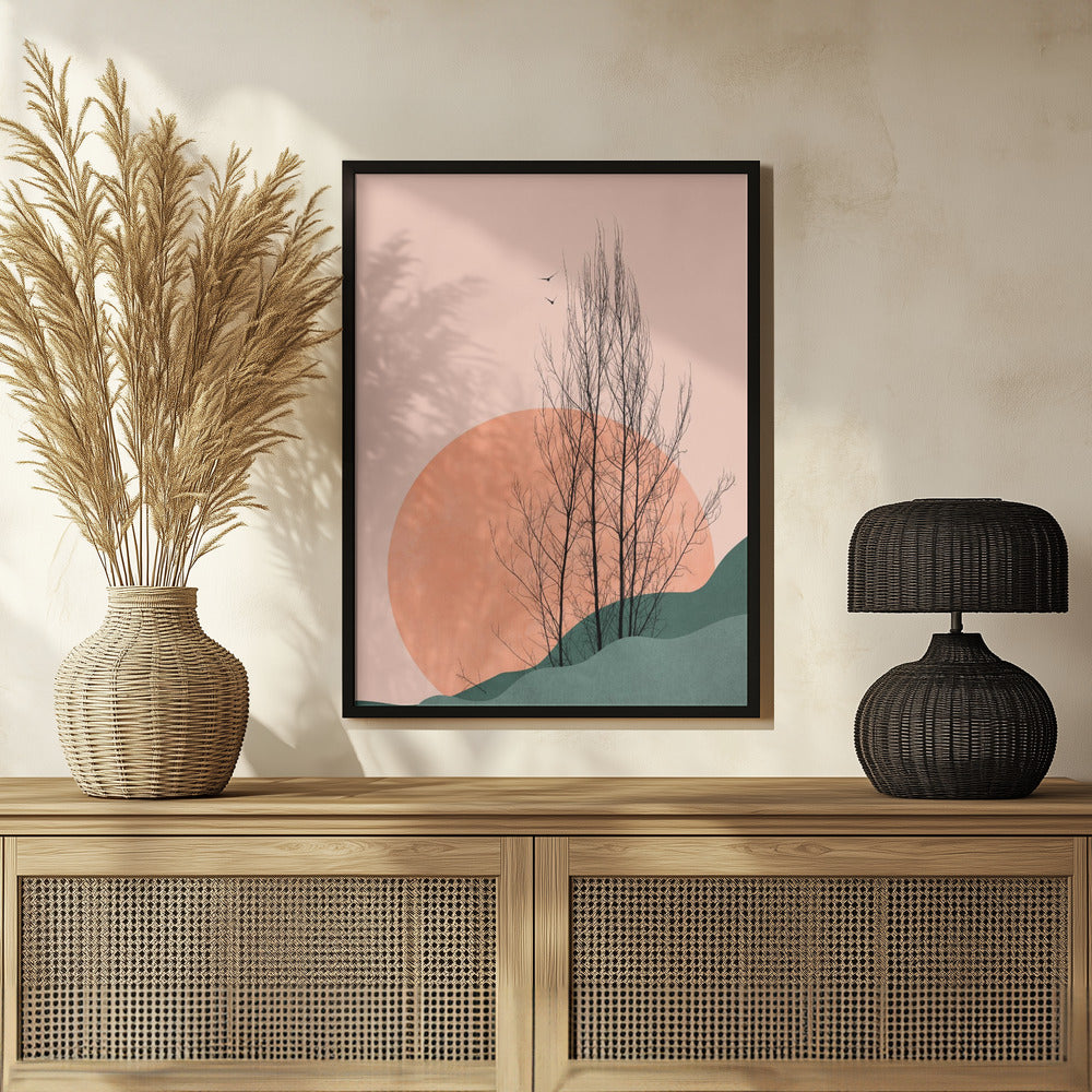 Sunset Memories Poster och Canvastavla
