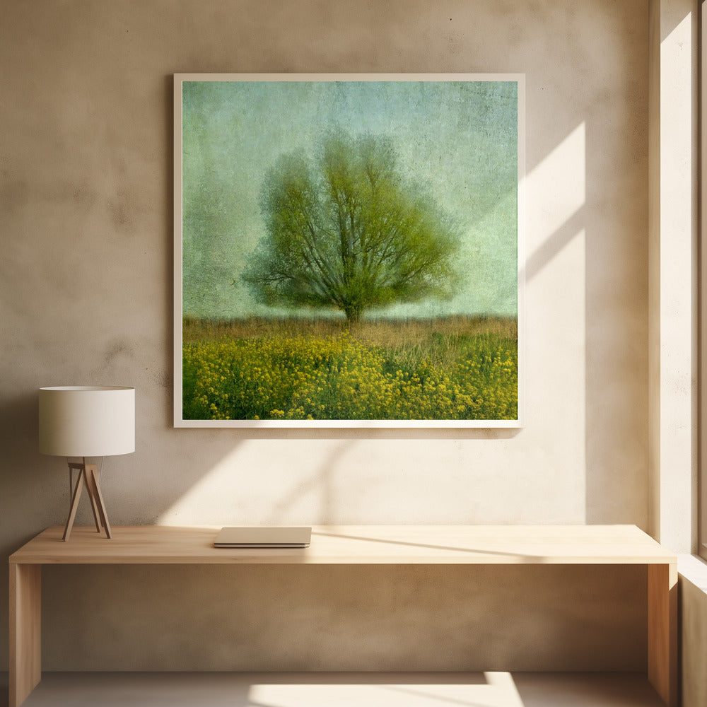 In the yellow field Poster och Canvastavla