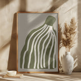 Modern Flower Poster och Canvastavla