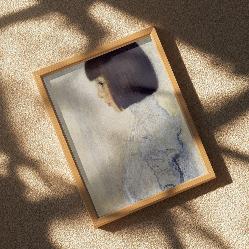 Portrait of Helene Klimt (1898) Poster och Canvastavla