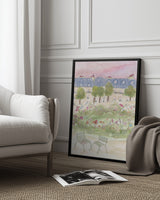Parisian Garden 70x100 Poster och Canvastavla
