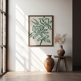 Flower Poster och Canvastavla