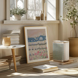 Sunset Over Paris 70x100 Poster och Canvastavla