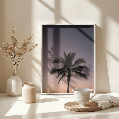 Costa Rica Palm Tree Poster och Canvastavla