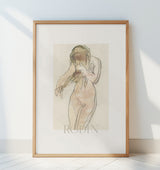 Study of Nude Poster och Canvastavla