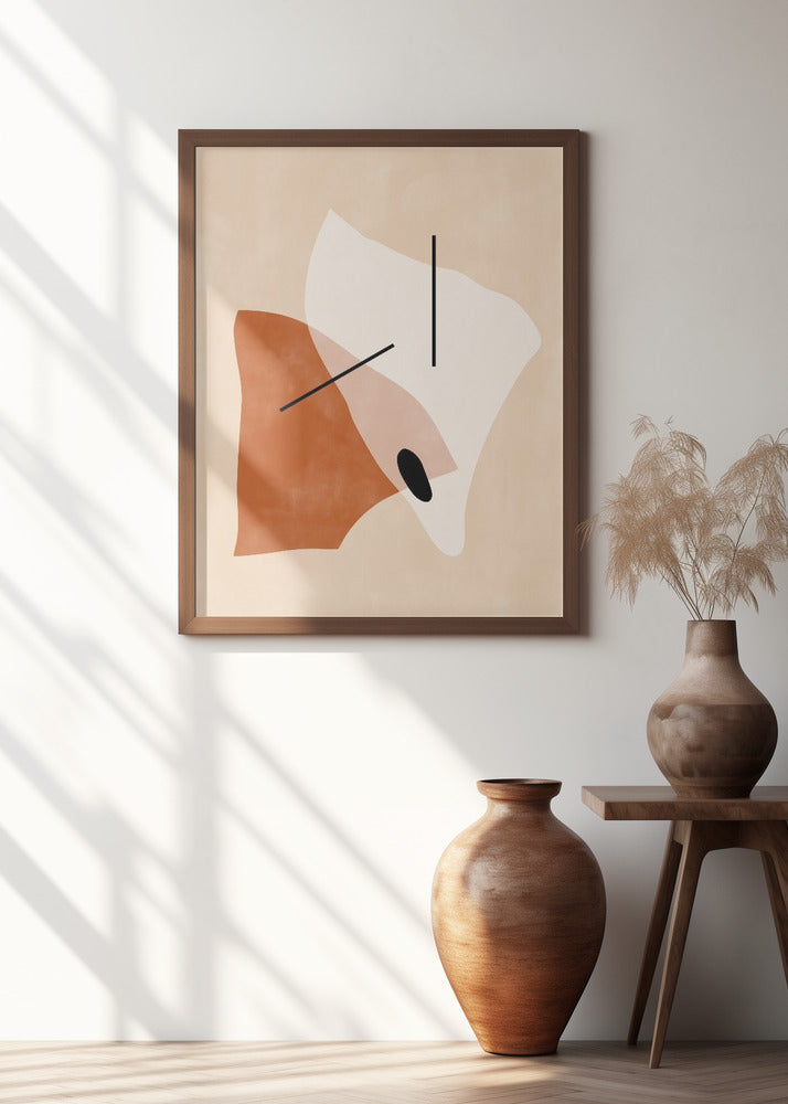 3x4 Aspectratioterracotta48 Poster och Canvastavla