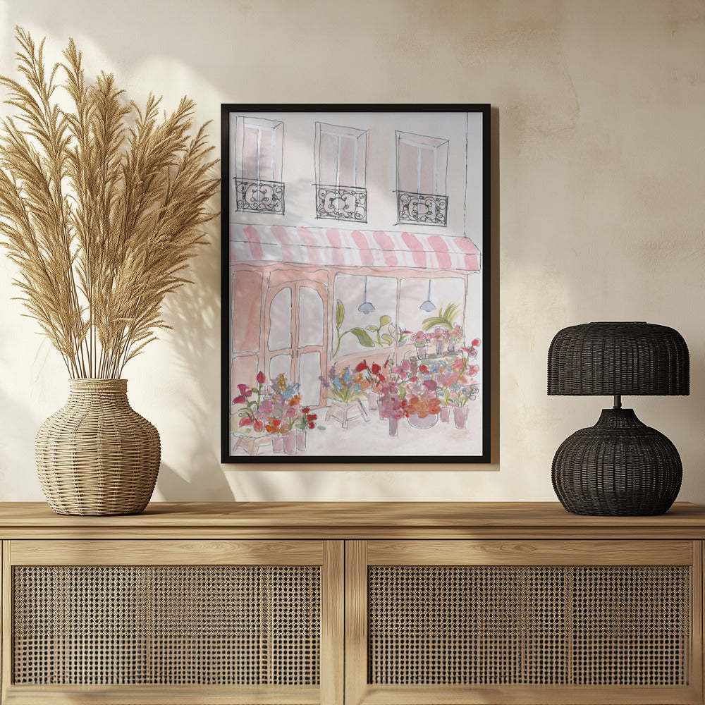 Flower Shop 70x100 Poster och Canvastavla