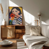 Cheeky in bloom Poster och Canvastavla