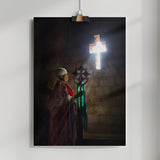 A priest in Lalibela Poster och Canvastavla