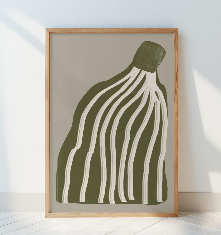 Modern Flower Poster och Canvastavla