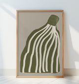 Modern Flower Poster och Canvastavla