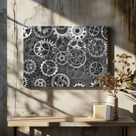 just a cog in the wheel Poster och Canvastavla