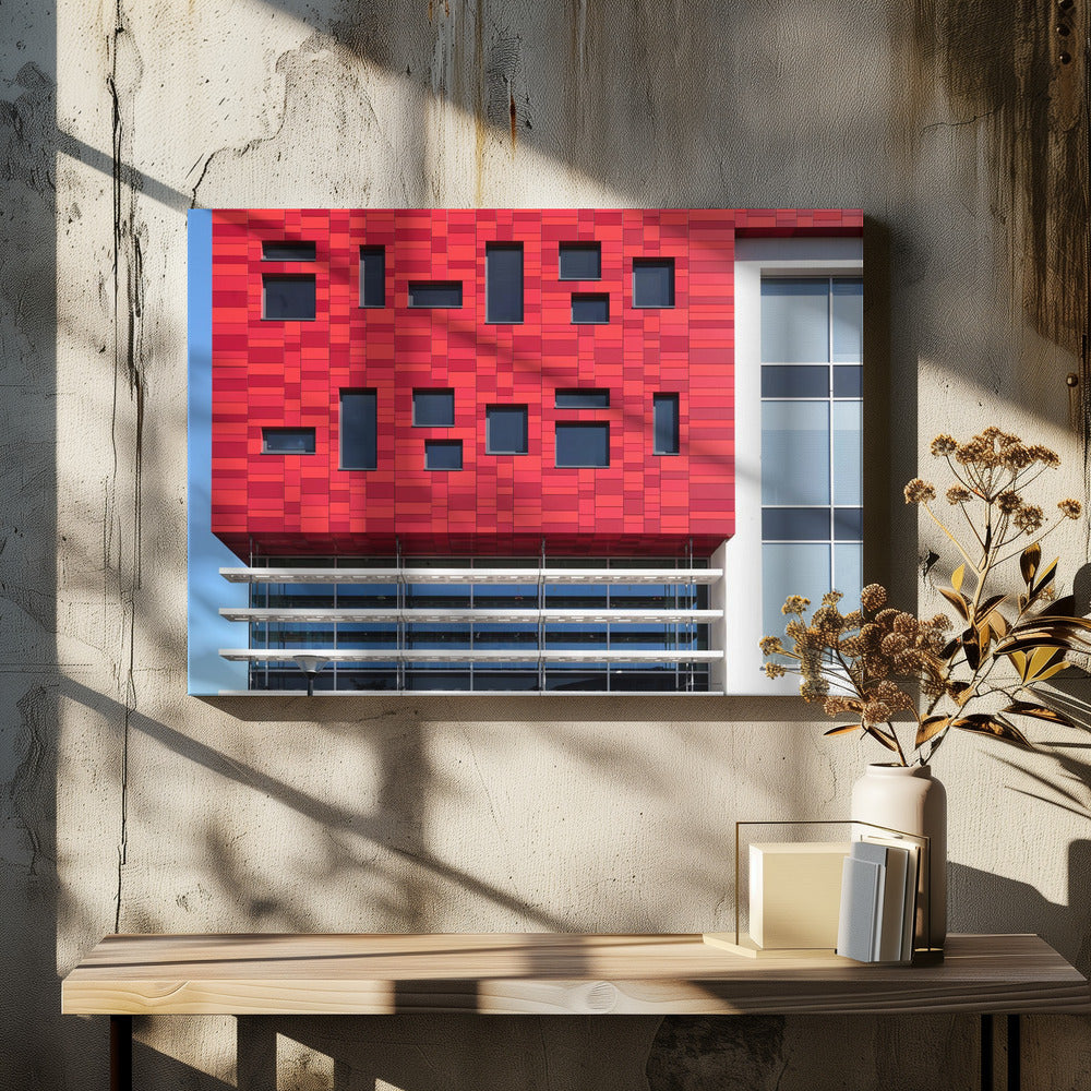 School front Poster och Canvastavla
