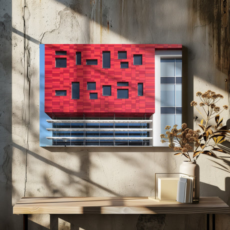 School front Poster och Canvastavla