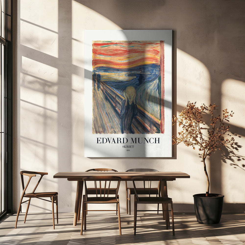 Skriet (The Scream) Poster och Canvastavla