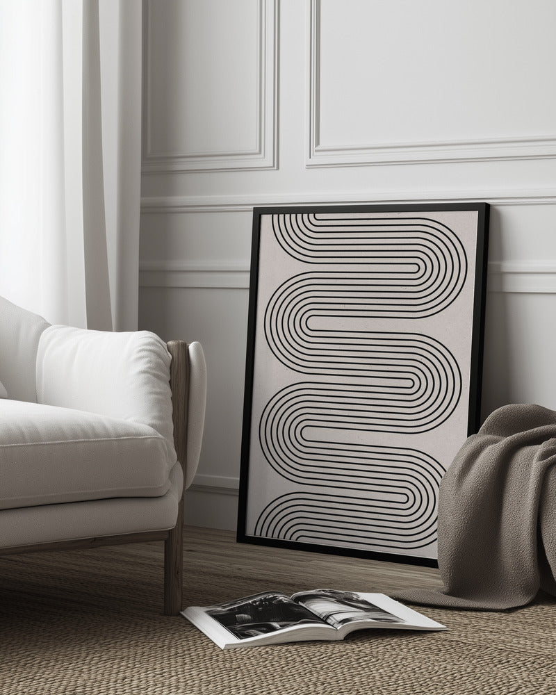 Modern Balance No.4 Poster och Canvastavla