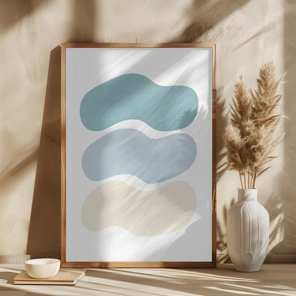 Landscape Shapes 22 Poster och Canvastavla