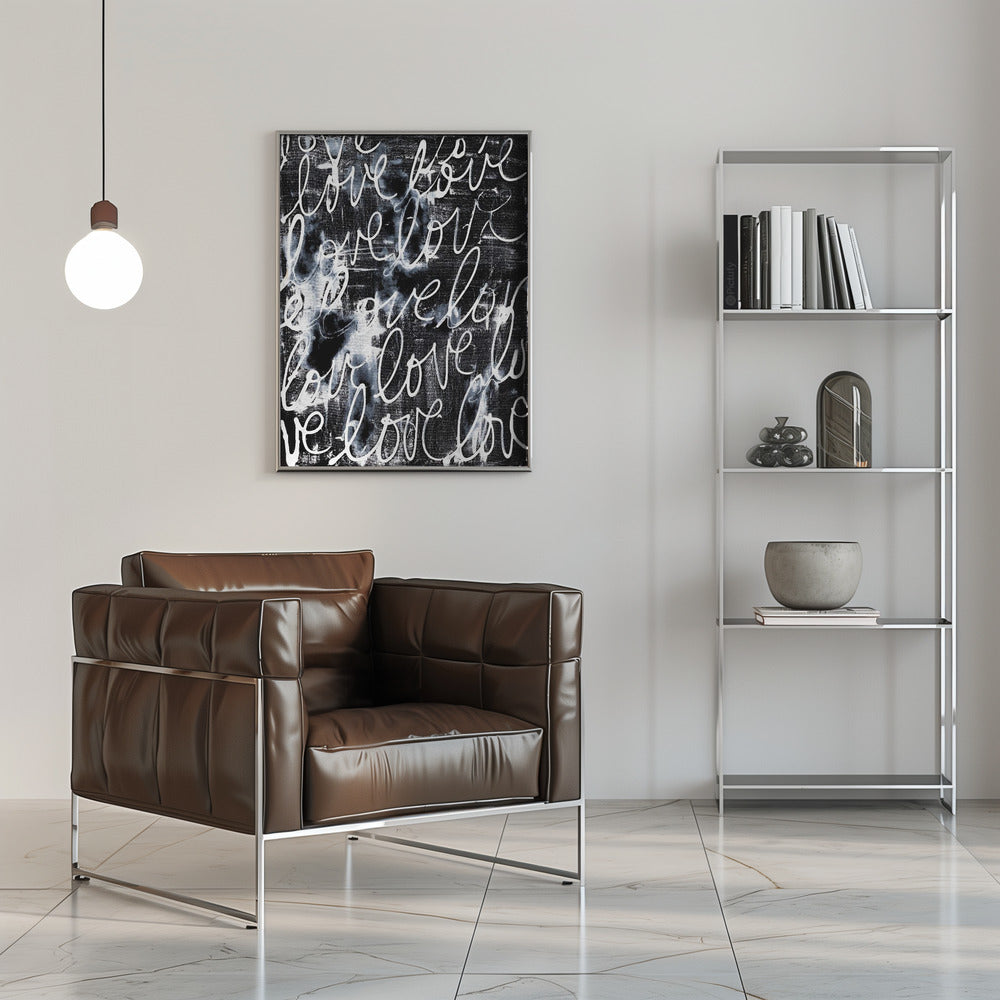 Love Love Love Poster och Canvastavla