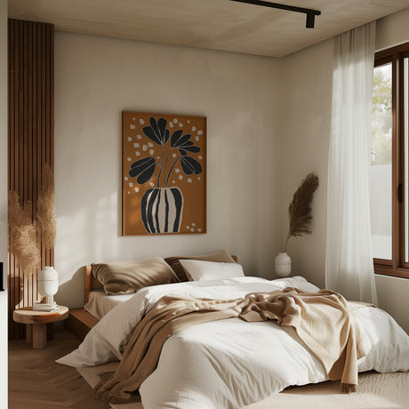Ochre Still Life No 4 Poster och Canvastavla