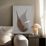 Autumn Fern Poster och Canvastavla