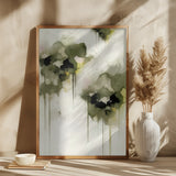 Greenpansies Poster och Canvastavla