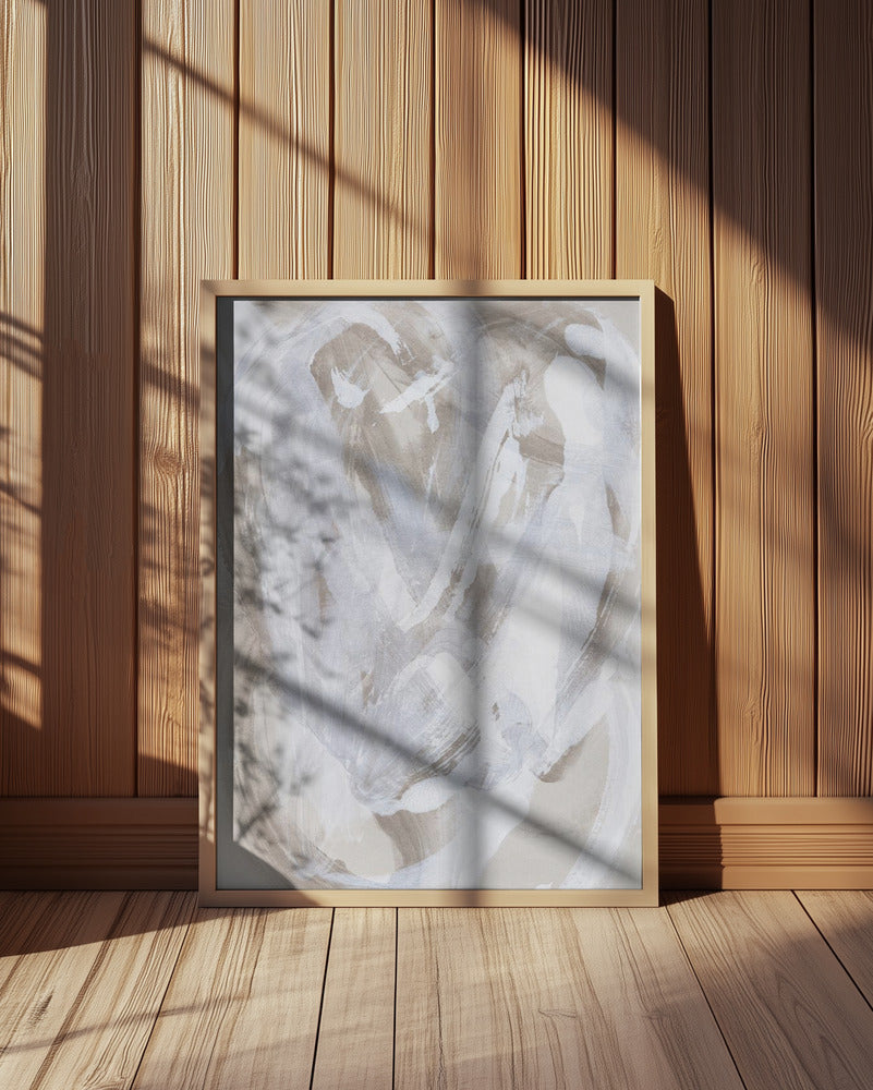 Abstract Brush Strokes 146 Poster och Canvastavla