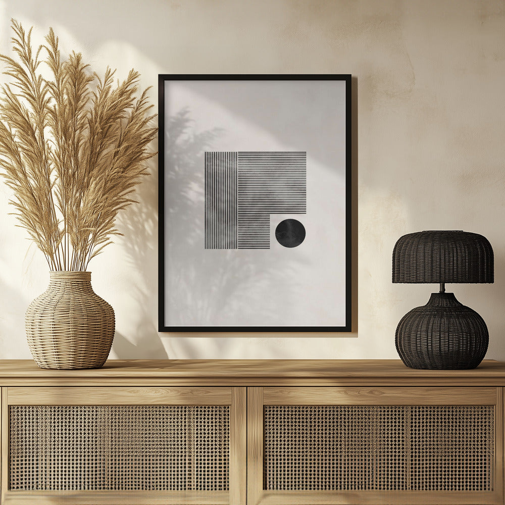 Minimalist square Poster och Canvastavla