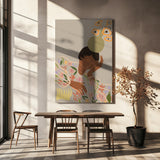 The Overthinker Poster och Canvastavla