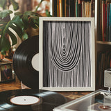 Hanging Stripes Poster och Canvastavla