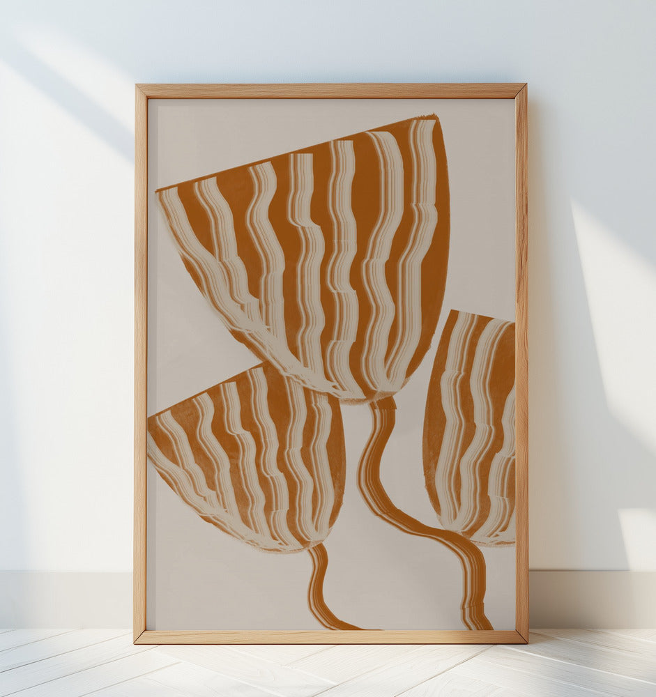 Modern Flowers Poster och Canvastavla