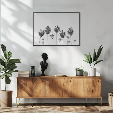 Landscape of Palms Poster och Canvastavla