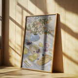Gin and Tonic In the Afternoon Sun Illustration Poster och Canvastavla
