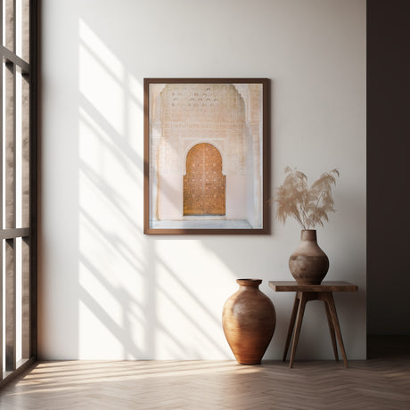 Alhambra door Poster och Canvastavla