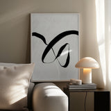 Blackstrokesno9 Poster och Canvastavla